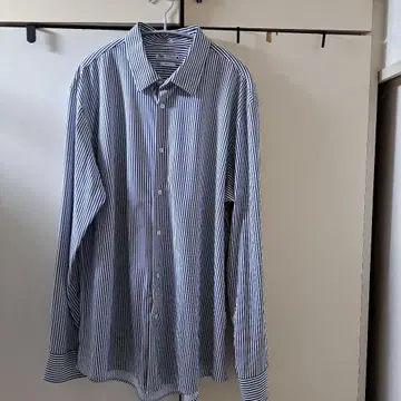 자라 스트라이프 슬림 핏 셔츠 XL