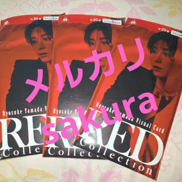 RED Collection 3세트 야마다 료스케 비주얼 카드