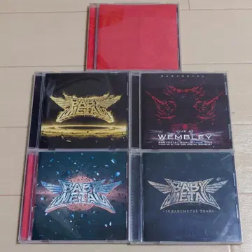 BABYMETAL CD 5장 세트