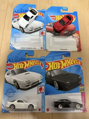미니카 핫휠 HOTWHEELS RX-7 FC3S FD3S