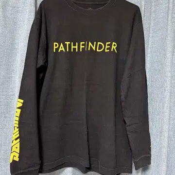 BUMP OF CHICKEN pathfinder 롱 T 블랙 L