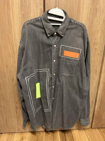 SSZ DENIM SHIRTS M 사이즈 ID BOOTLEG