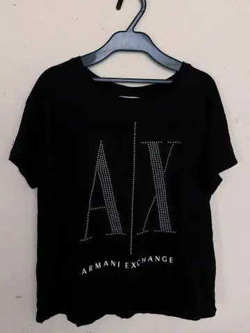 ARMANI EXCHANGE 스터드 티셔츠