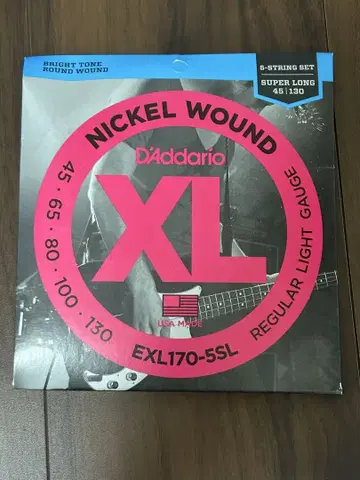 D'Addario EXL170-5SL 베이스 줄