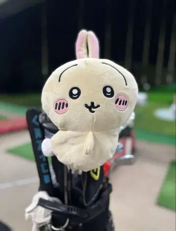 라스트 1개 치이카와 (먼작귀) 토끼 헤드 커버 골프 드라이버