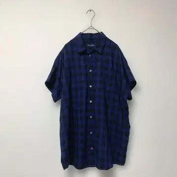 FRAMeWORK 프레임워크 오버 사이즈 코튼 체크 셔츠