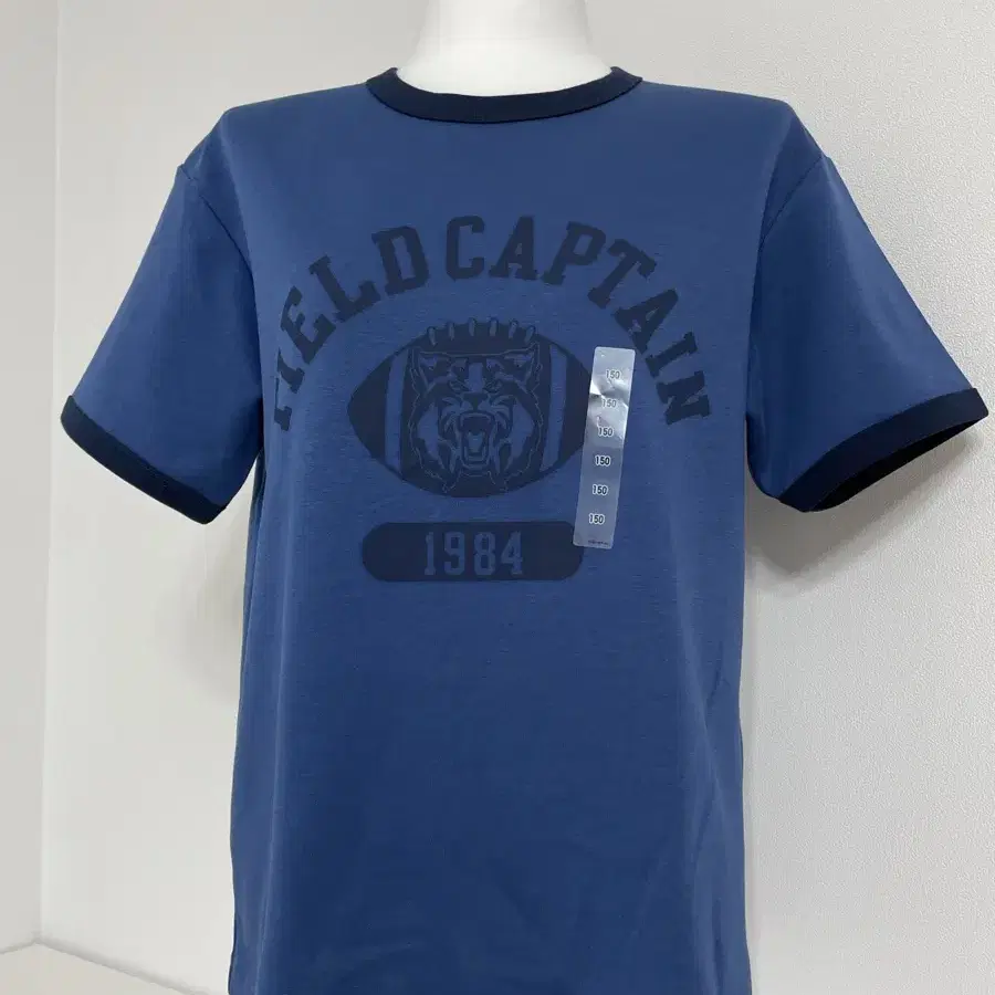 ◆Wrangler◆ Typo Logo Color Ringer TShirt Blue Wrangler Typo Logo Color Ringer Tee (New) #링거티,#랭글러 on
