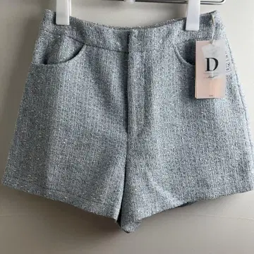 새상품 Darich 다리치 썸머 트위드 컴팩트 숏 팬츠 M