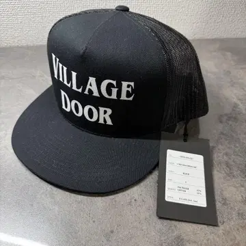 village door captains helm 콜라보 메쉬 캡