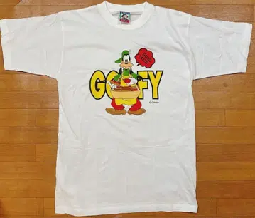 MICKEY'S STUFF 올드 디즈니 구피 티셔츠 L