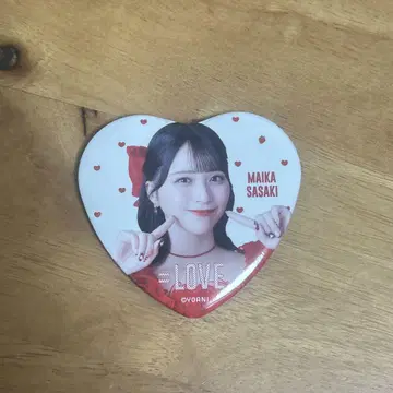 =LOVE 사사키 마이카 캔뱃지 토쿠베츄
