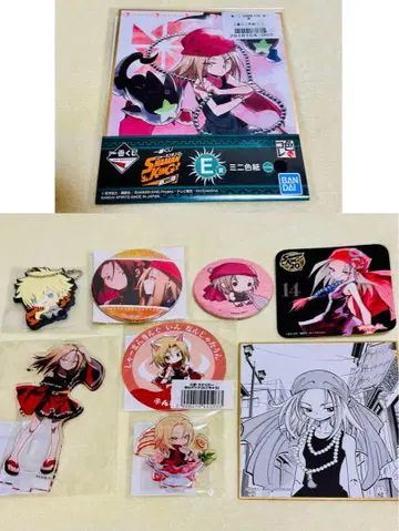 SHAMAN KING 샤먼킹 오사마 안나 굿즈 세트 파우스트