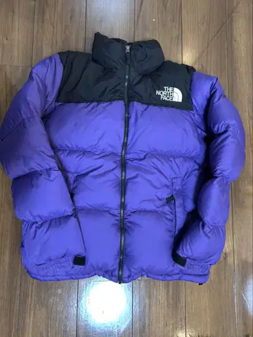 THE NORTH FACE 다운 자켓 L 퍼플/블랙