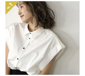 MAISON RAVIEW 트렌치 슬리브 셔츠