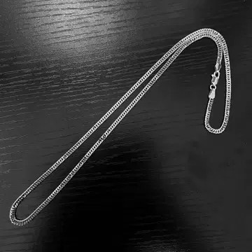 SILVER 925 실버 목걸이 더블 키헤이 50cm