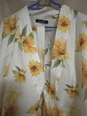 세퍼레이트 유카타 해바라기 무늬