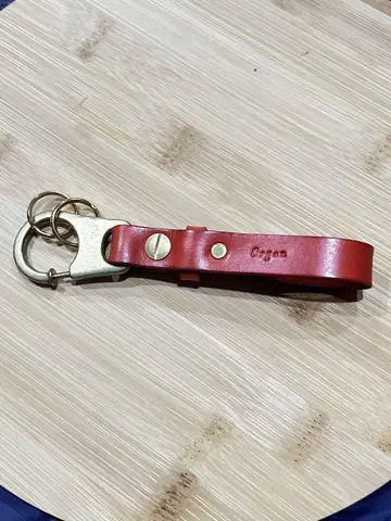 Organ 오르간 이탈리아 가죽 키홀더/키링