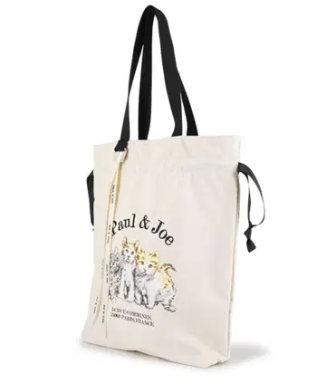 PAUL & JOE ACCESSOIRES 캔버스 복조리 토트백 백