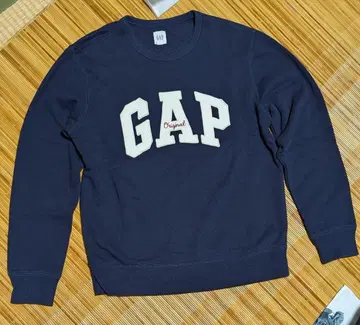 GAP 네이비 크루넥 맨투맨 S 사이즈