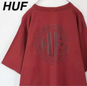 HUF 티셔츠 HUF 크림슨 컬러 빨간색