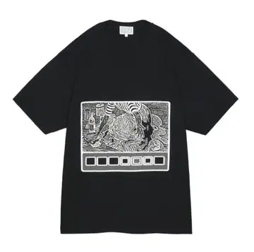 C.E C.E 25ss MD SimulSplash T-shirt