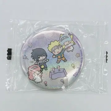 NARUTO 산리오 홀로그램 캔뱃지