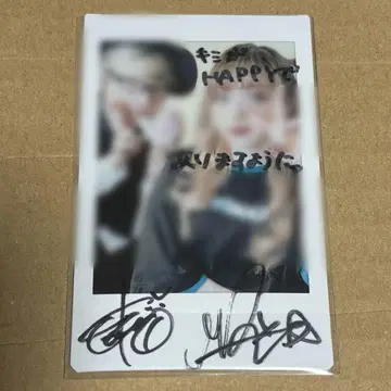 GARNiDELiA MARiA 미이 레이 toku 사인 포함 폴라로이드