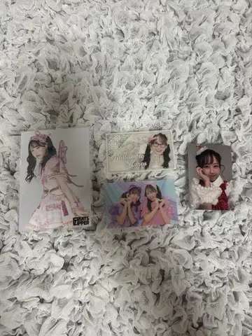 아이돌 FRUITSZIPPER 마츠모토 카렌 트레이딩 카드 브로마이드