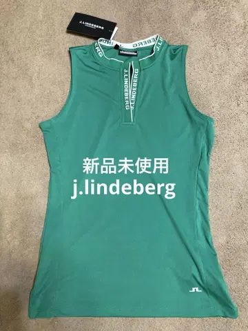 미사용 새상품 J.Lindeberg 슬리브리스 폴로 셔츠
