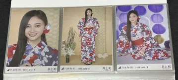 노기자카46 브로마이드 유카타 이노우에 카즈 요리히키+자히키