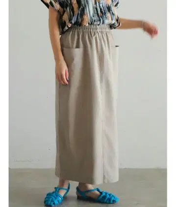 NOMBRE IMPAIR 샴브레이트 로우 이지 스커트