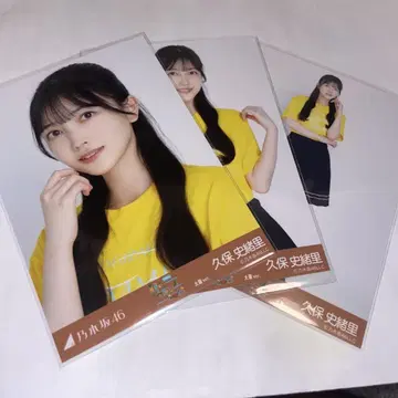 노기자카46 브로마이드 쿠보 시오리 라이브 티셔츠 오사카 컴프