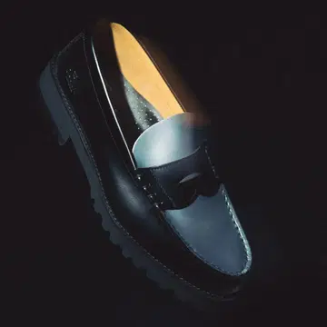 켄포드 탱크 밑창 로퍼 Black /Silver