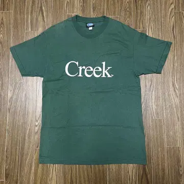 Creek Logo Tee 티셔츠 초기 그린