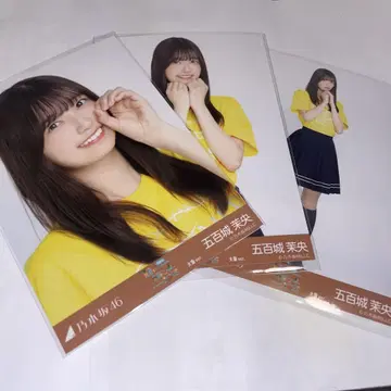 노기자카46 브로마이드 이오키 마오 라이브 티셔츠 오사카 컴프