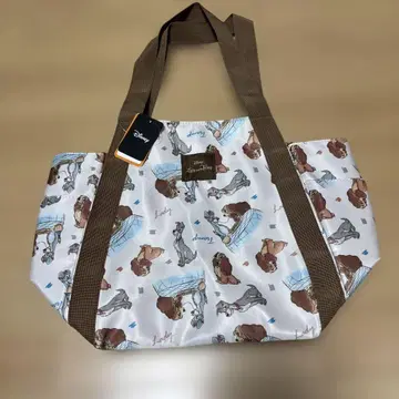 새상품 디즈니 강아지 이야기 벌룬 토트백 레이디 카드놀이