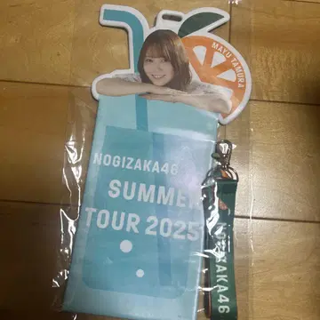 노기자카46 한여름의 전국 투어 2025 개별 티켓 홀더 타무라 마유