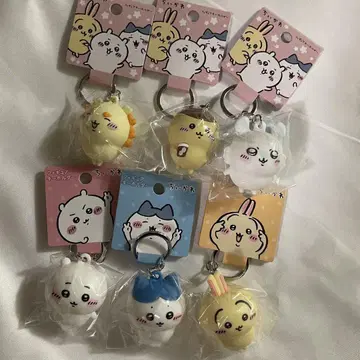 치이카와 (먼작귀) 피규어 키링 세트