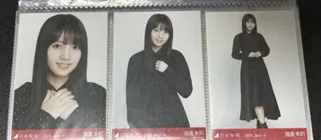 노기자카46 브로마이드 도트 우미베 아카리 컴프