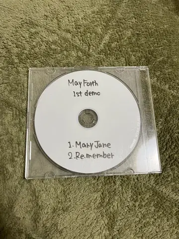 May Forth 1st 데모 CD