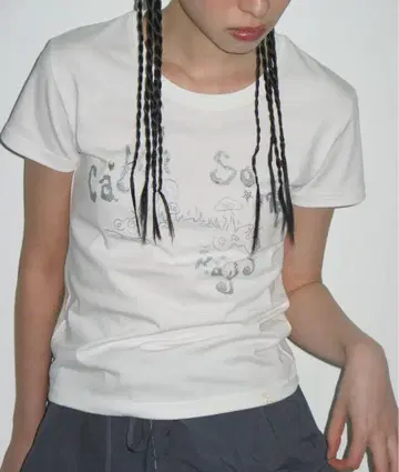 typeservice Catch Embroidery T-Shirt 티셔츠