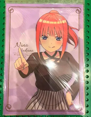 5등분의 신부 나카노 니노 클리어 파일 포니테일