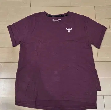 Under Armour 더 락 퍼플 티셔츠