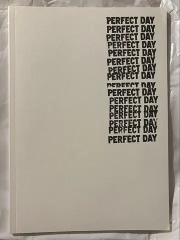 PERFECT DAYS 퍼펙트 데이즈 팜플렛