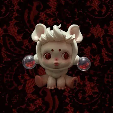 스컬판다 동물들의 여왕 POPMART