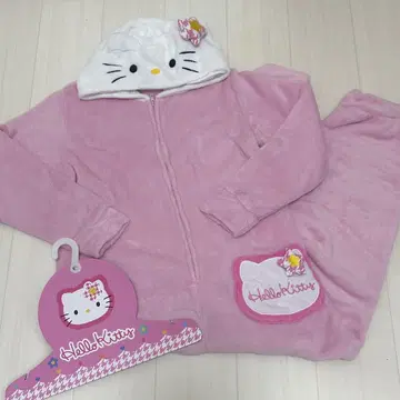 헬로키티 돈키 한정판 콤비네존 카오하나