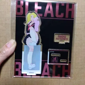 BLEACH 아크릴 스탠드 고테이 고등학교 마츠모토 란기쿠 미개봉.