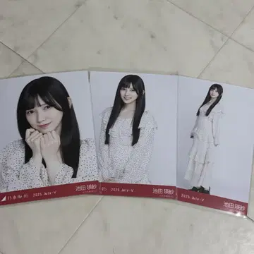 노기자카46 브로마이드 이케다 에이사 도트 컴프