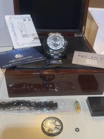 AQUANAUTIC 오토매틱 시계 크로노그래프