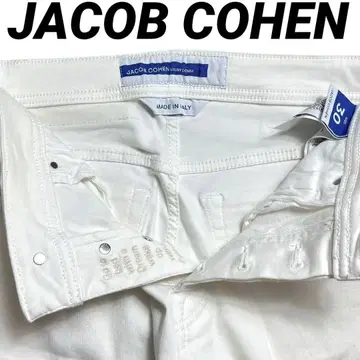 이탈리아 JACOB COHEN 야콥 코헨 화이트 청바지 데님 30